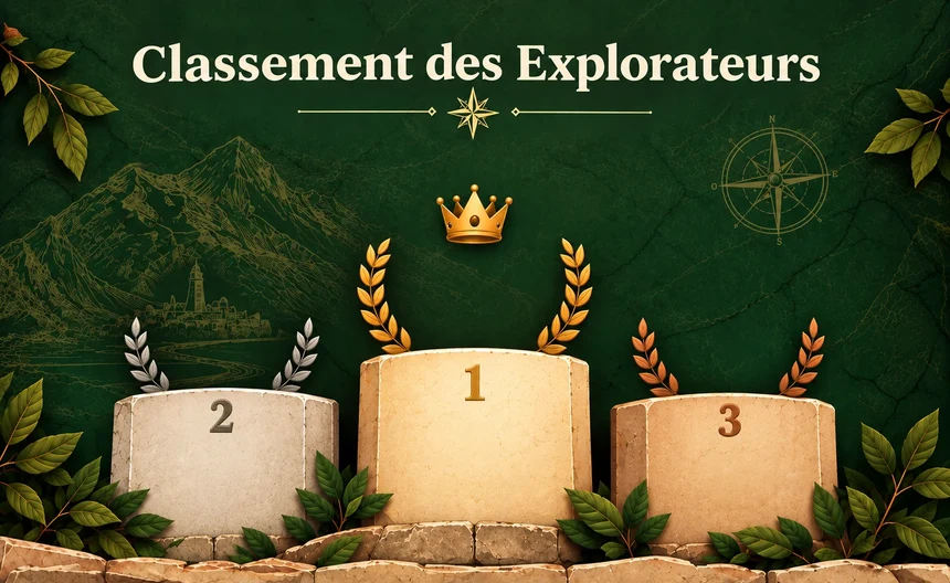 Classement des Explorateurs